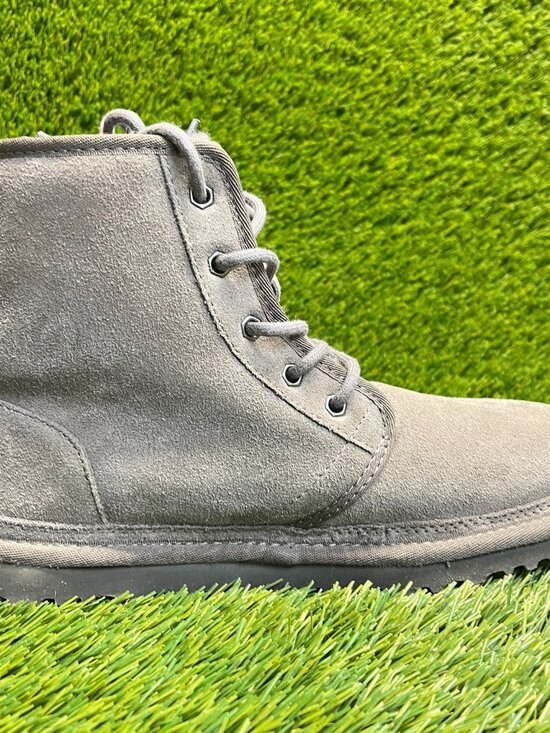 UGG Harkley Mens Size 9 Charcoal Gray Casual Outdoor Suede Lace Up Chukka Boots main image 7
